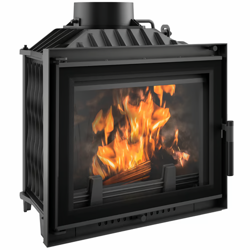Чугунена камера на дърва KRATKI ANTEK DECO  /стоманена рамка/ 10 kW Ø 180