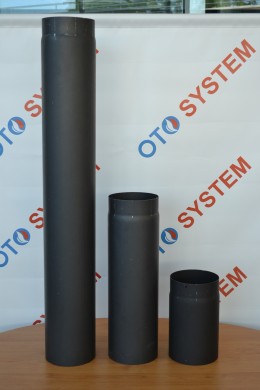 Димоотвод черен Ф150 mm./1,5 mm