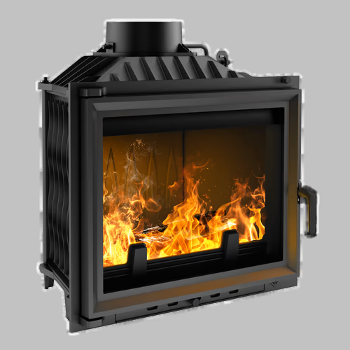 Чугунена камера на дърва KRATKI ANTEK,чуг. рамка 10 kW, Ф180